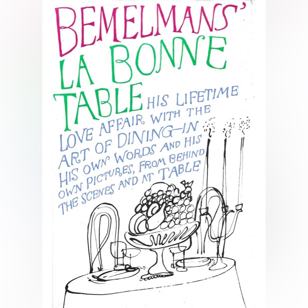 𝑾𝑶𝑾‼️ FIRST EDITION La Bonne Table by Ludwig Bemelmans - A Rare Book 1964